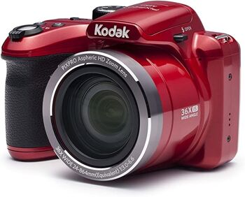 Kodak Pixpro Astro Zoom AZ365 Rouge - Appareil Photo Numérique Bridge 3