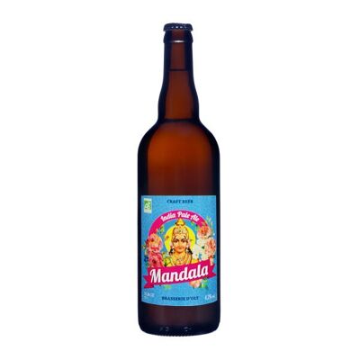 Blonde IPA Mandala Organic Beer 75cl