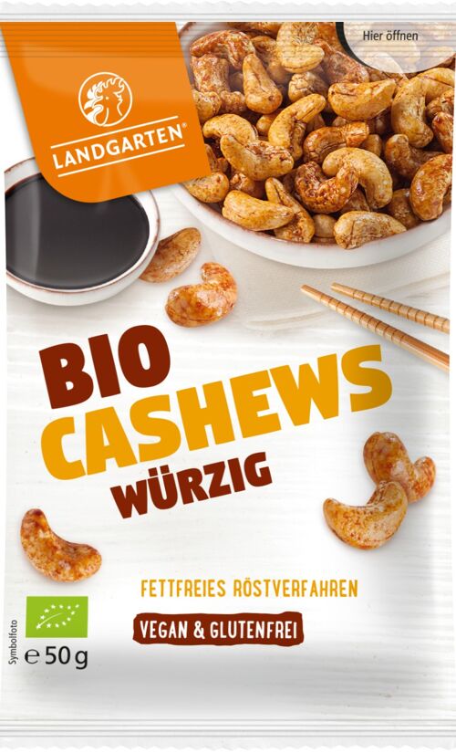 Bio Cashews Würzig