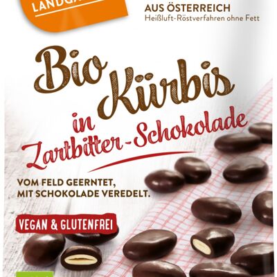 Bio Kürbis in Zartbitter-Schokolade