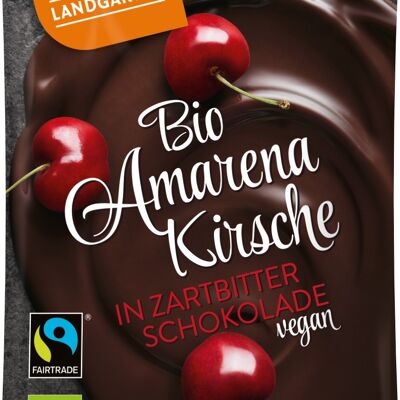 Bio Amarenakirsche in Zartbitter-Schokolade