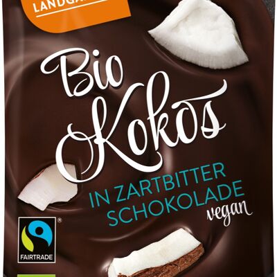 Bio Kokos in Zartbitter-Schokolade