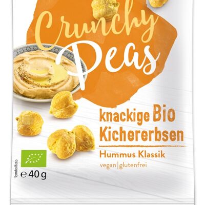 Crunchy Peas Hummus Klassik