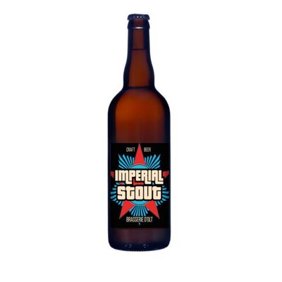 Imperial Stout Organic Beer 75cl