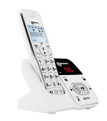 TELEPHONE SANS FIL amplifié +30db avec répondeur AMPLIDECT 295 3