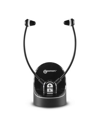 CASQUE TV stéthoscopique amplifié  NOIR CL7370 3