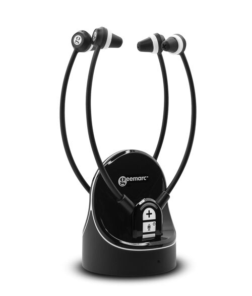 Pack Duo 2 casques TV NOIR CL 7370-2