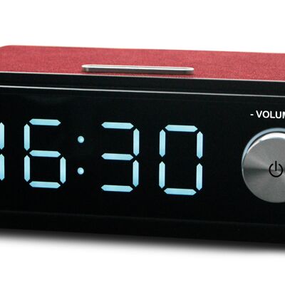 Simplified MP3 MUSIC PLAYER with clock
