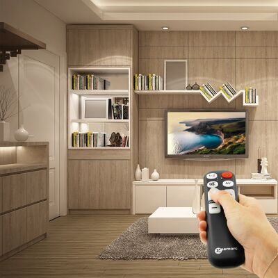 UNIVERSAL TV5 REMOTE CONTROL 7 Programmable Buttons - 2 programmable TVs