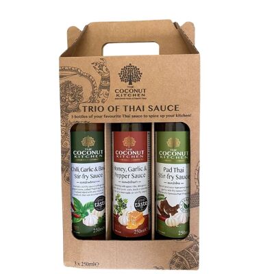 TRIO VON THAI SAUCE STIRFRY GESCHENKSET