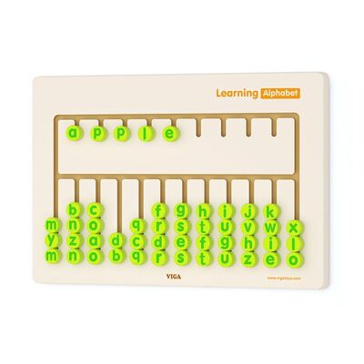 Viga - Wall Toy - Learning Alphabet