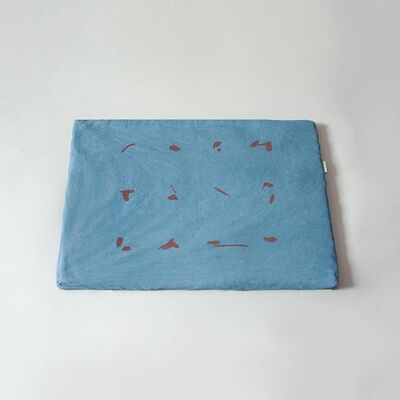 Tapis de méditation Shodô - Bleu et rouge