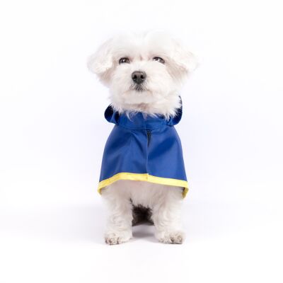 Groc Groc Lola Manteau de pluie pour chien Vivid Blue - S