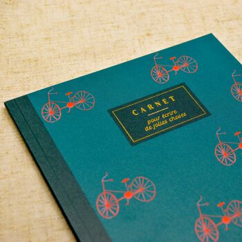 Papeterie Carnet A5 - Les Bicyclettes 3