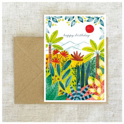Briefpapier Postkarte A6 - Pflanzliche Schönheiten