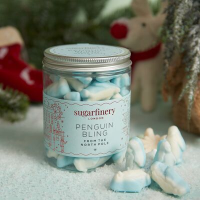 Penguin Bling from the North Pole - Sweet Jar- UK ONLY