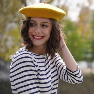 Mustard Fashion Beret