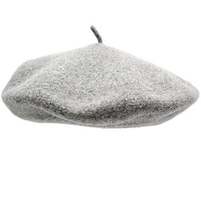 Children's Beret Light Gray Marl