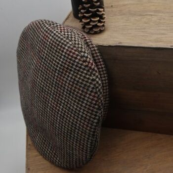 Béret Chic Camel Tartan 2