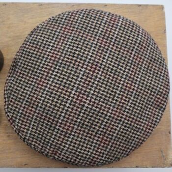 Béret Chic Camel Tartan 4