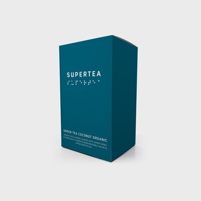 Supertea Green Tea Coconut Organic