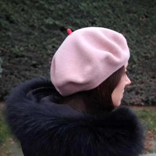 Beret Vintage Edition Rose Pale - Claudie