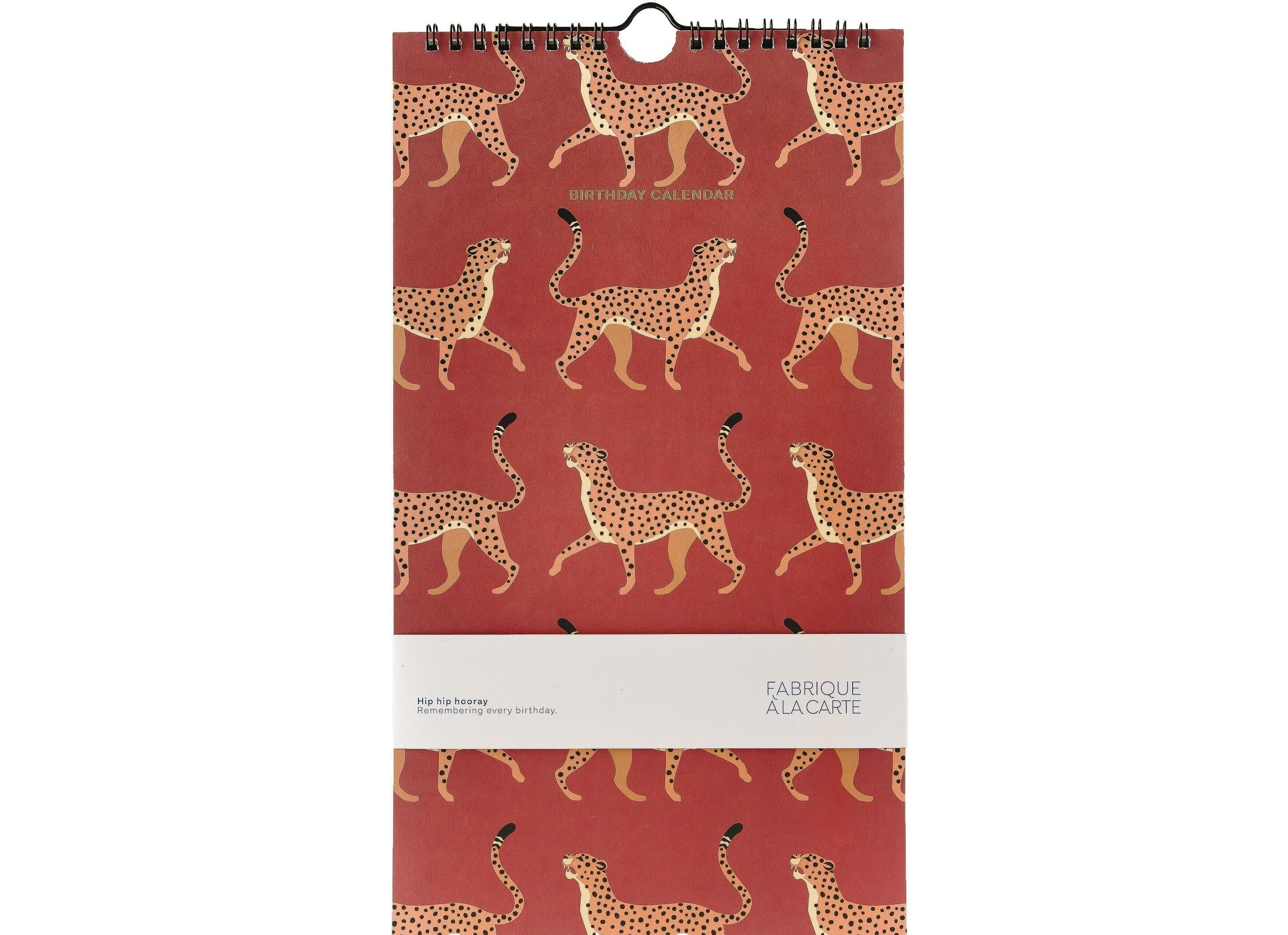 Fabbrica a la carte Verjaardagskalender - Luipaarden