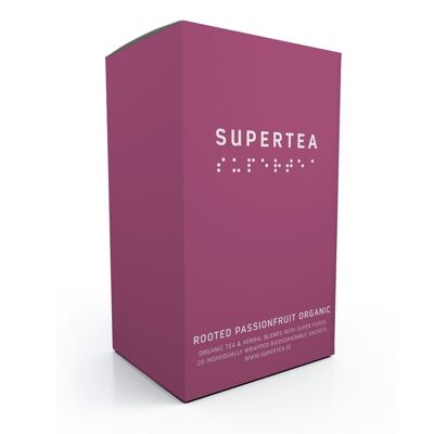 Supertea Rooted Passionfruit Organic Tea