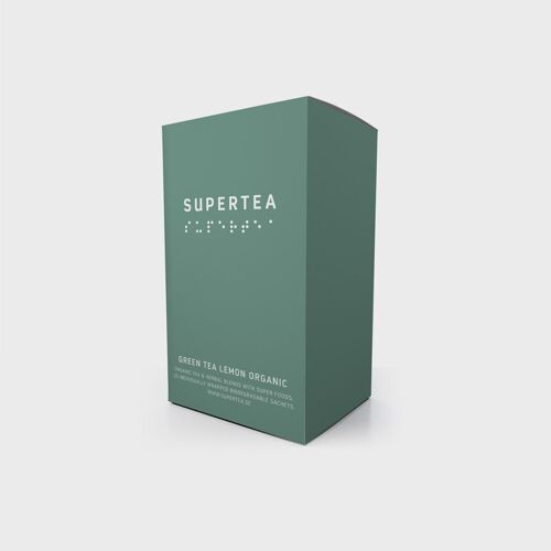 Supertea Green Tea Lemon Organic
