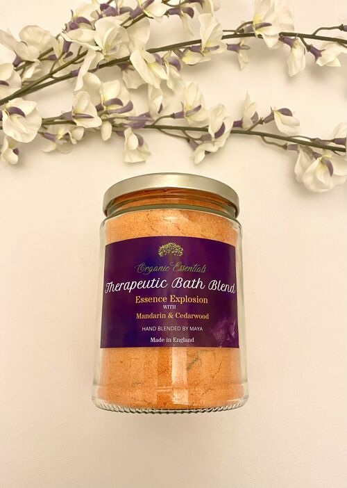 Luxury Bath Blend - Essence Explosion - Mandarin & Cedarwood