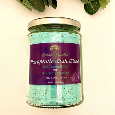 Luxury Bath Blend - The Tranquil Tub - Rosemary & Peppermint