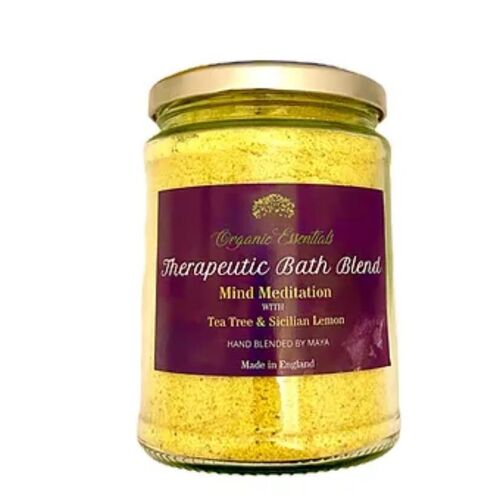 Luxury Bath Blend - Mind Meditation - Tea Tree & Lemon Verbena