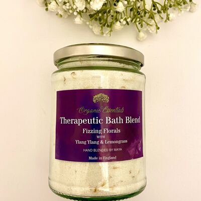 Luxury Bath Blend - Fizzing Florals - Ylang Ylang & Lemongrass