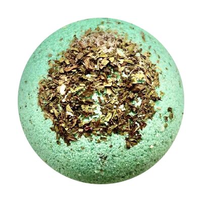Therapeutic Organic Bath Bomb - Rosemary & Peppermint Essential Oils