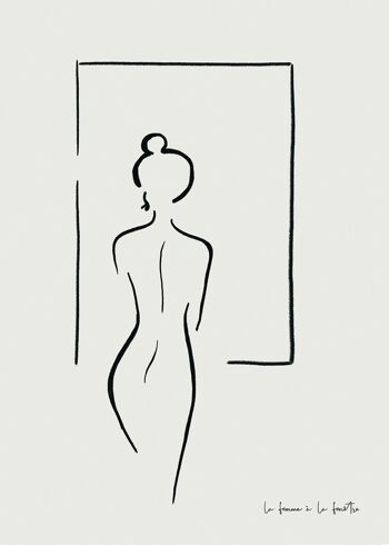 La femme à la fenêtre (Poster 30x40cm) 2