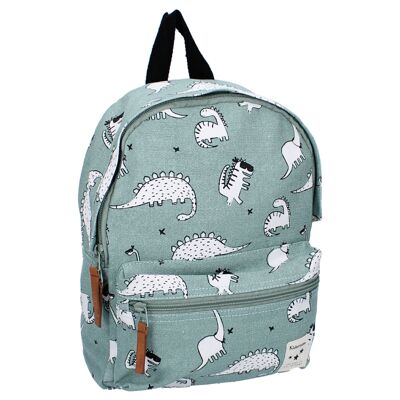 Dress Up Children's Backpack - Celadon Dino