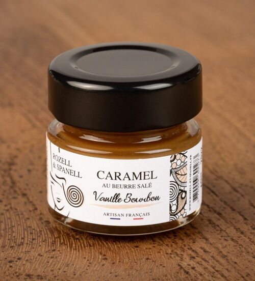 Caramel au beurre sale vanille bourbon 40g