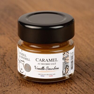 Caramel au beurre sale vanille bourbon 40g