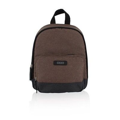 BJORG 7L INSULATED BROWN FABRIC BACKPACK
