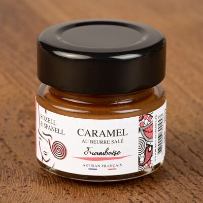 Caramel au beurre sale framboise 40g