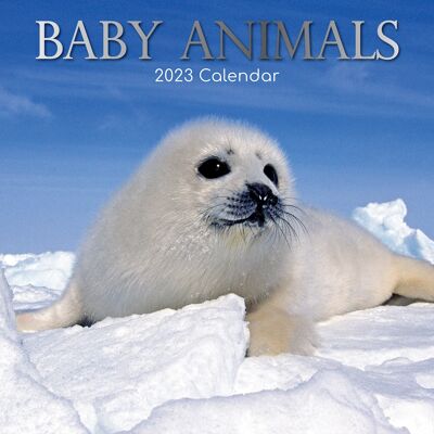 Calendario 2023 Animales bebés