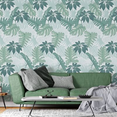 Barnett wallpaper - Blue & Green