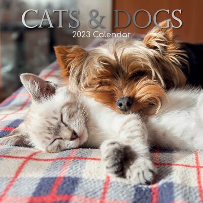 Calendario 2023 Gato y perro