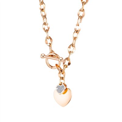 Monaco rose gold | Necklace with engraving