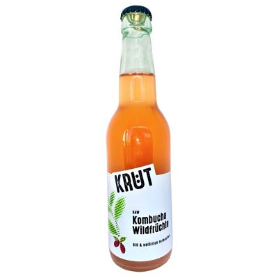 Raw Kombucha Wildfrüchte, BIO, 330ml