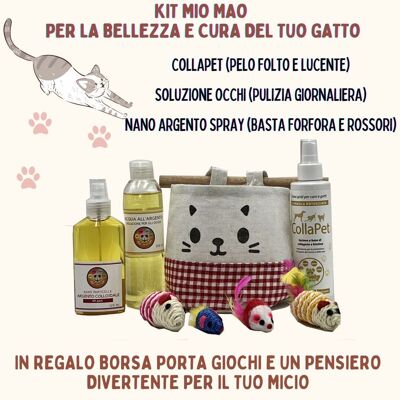 Mio Mao Kit para la belleza y cuidado del Gato