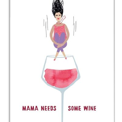 Mamá necesita un poco de vino