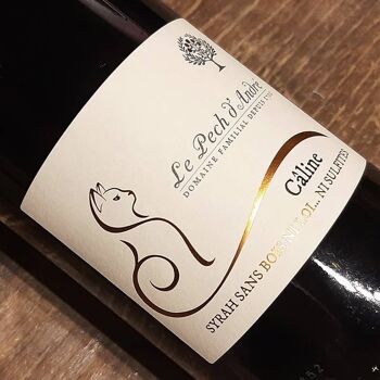 Câline (vin rouge bio sans sulfites) 1