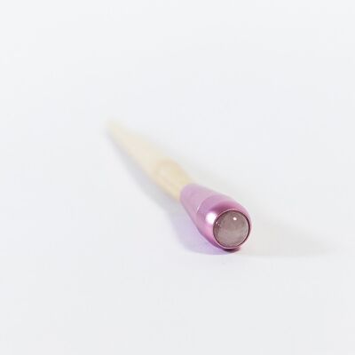 Eye roller quartz rose