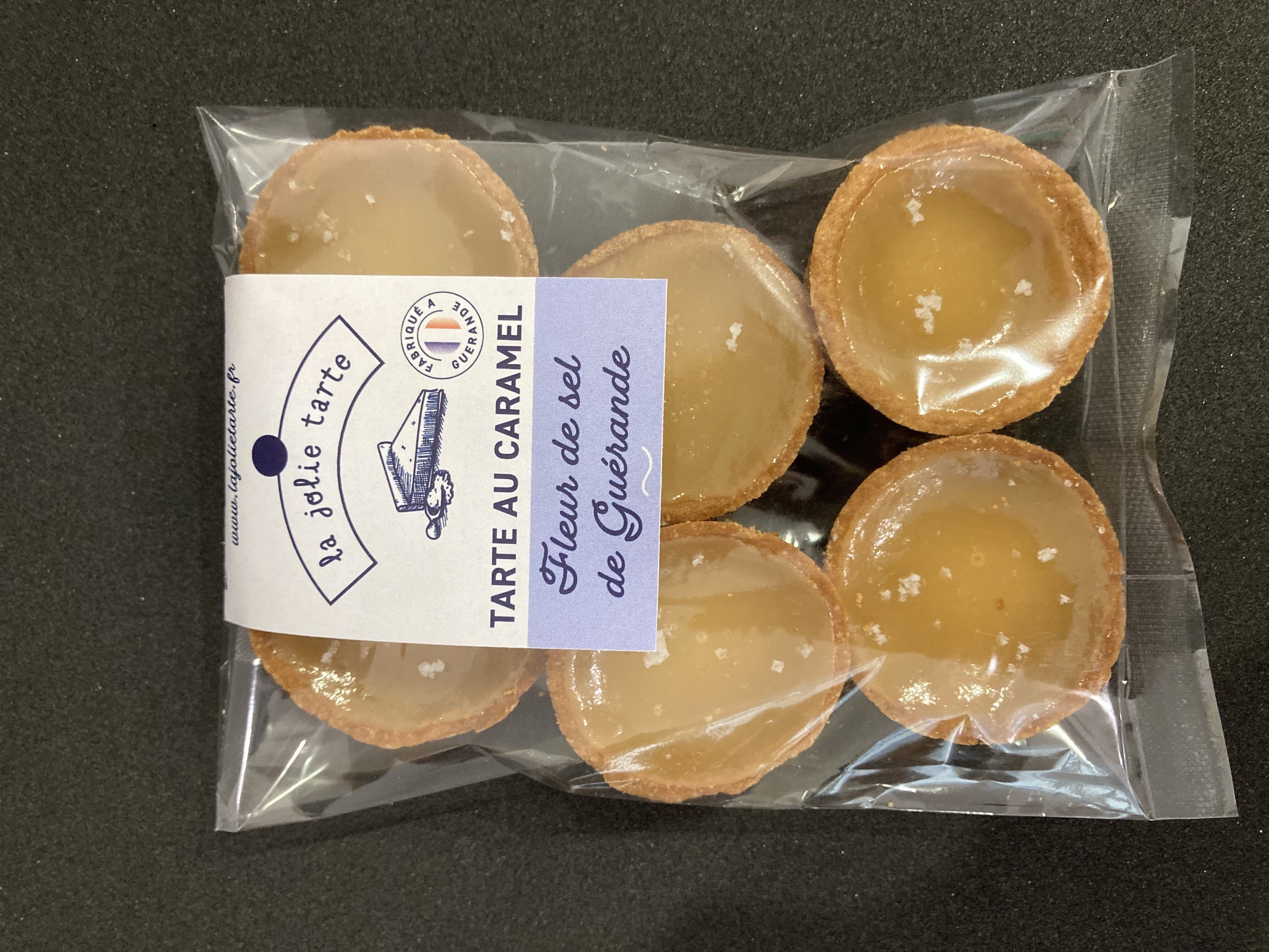 Gift bag of 6 mini caramel tarts